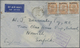 Br Katastrophenpost: 1937. Air Mail Envelope Addressed To Norfolk, England Bearing Burma SG 6, 2a6p Ora - Autres & Non Classés