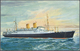 Schiffspost Deutschland: 1956: MS BERLIN Norddeutscher Lloyd Bremen -> New York, 20.06.1956, Absende - Lettres & Documents