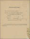 Br Deutsche Schiffspost - Marine: 1915 Formular "Briefkarte Nr....SMS" (hs.Albatros) M. Post-o "Berlin - Autres & Non Classés