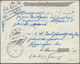 Br Deutsche Schiffspost - Marine: 1917, 2x 10 Pfg. Germania M. Vs. Hs. "Tauchbootbrief" Am 23.1.17 Ab G - Autres & Non Classés