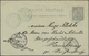 GA Schiffspost Alle Welt: 1894/1895, 25 C. Stat. Envelope From MAYUMRA With Scarce Red "PAID LIVERPOOL - Autres & Non Classés