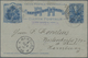 GA Schiffspost Alle Welt: 1899, Stationery Card 1 C. Reply Part W. Single Line "HUNGARIA" Canc. Ink. Cr - Autres & Non Classés