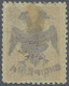 O Albanien: 1913, Double Headed Eagle Overprints, 2 Pa. On 5 Pa. Ocher, Neatly Cancelled. A Scarce Sta - Albanie