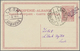 GA Albanien - Lokalausgaben: 1915, SKUTARI: 10 Q. Red Postal Stationery Card With 4-line Ovp "19.MARS 1 - Albanie