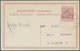GA Albanien - Ganzsachen: 1914, "7.Mars" Handstamp On 5q. Green And On 10q. Red, Two Used Cards "VLONE - Albanie