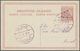 GA Albanien - Ganzsachen: 1914, "7.Mars" Handstamp On 5q. Green And On 10q. Red, Two Rare Used Cards Se - Albanie