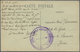 Br Albanien - Besonderheiten: 1920. Picture Post Card Addressed To France With Circular 'Zone Neutre Gr - Albanie