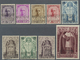* Belgien: 1932, Cardinal Mercier 10 C. To 10 Fr. With Hand Stamp Overprint (special Cancellation Of T - Andere & Zonder Classificatie