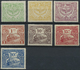 * Belgien - Eisenbahnpaketmarken: 1920/1921, Mechelner Issue In Total 29 Different Items Including Sup - Bagages [BA]