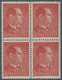 ** Belgien - Besonderheiten: 1944, DEGRELLE, Belgian Fascist And SS- Officer, Vignette In Block Of Four - Other & Unclassified