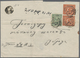 Br Bosnien Und Herzegowina: 1870, Folded Registered Envelope Bearing Turkey Pair 2 Pia. Vermilion And 2 - Bosnie-Herzegovine