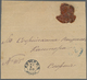 Br Bulgarien: 1880, 28 March, Large Part Of Registered Official Cover From Ruschuk (Russe) To Sofia, Cl - Lettres & Documents