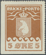 (*) Dänemark - Grönländisches Handelskontor: 1905, 5 Ore Reddishbrown In Rough Perforation 12¼, Imperfor - Andere & Zonder Classificatie