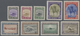 ** Dänemark - Grönland: 1945. Two Complete Sets: Definitives Issue (9 Values) And Liberation Issue (9 V - Lettres & Documents