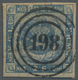 O Dänemark - Stempel: "198" - "Copenhagen - Stettin", Very Clear Strike On 2 Sk. Blue With Imperfectio - Frankeermachines (EMA)