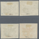 (*) Epirus - Lokalausgaben: Chimarra: 1914, Handstamps 1lep. To 25lep., Complete Set Of Four Values (5le - Epirus & Albanië