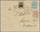 Br Estland: 1918, Combination Franking Estonia/German Occupation, Cover Bearing 5kop. Red And 15kop. Bl - Estonie