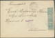 Br Estland: 1919, 15 K Blue First Issue Stripe Of Three On Registered Local Letter In Reval/Tallin (to - Estonia