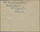 Delcampe - Br Estland: 1919/1922, Three Covers And One Souvenier Postcard With Local Postmaster Perforation Stamps - Estonie