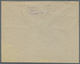 Br Estland: 1919, 10 P Grün, Paar 35 P Rosa, 70 P Vilettblau, 1 M Auf Grauem Papier Und 5 M Doppeldecke - Estonia