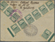 Br Estland: 1920-21 Three Registered Covers To Brooklyn, N.Y., U.S.A. Franked With 'Reval' Definitives, - Estonie