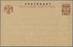 GA Estland - Lokalausgaben: Rakwere (Wesenberg): 1918, 10 (K) On 5 K Brown Postal Stationery Card Ovp " - Estonie