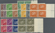 **/* Finnland: 1930/1932, 3 Postfrisch/ungebrauchte 4-er Block-Sätze Mit Mi.Nr.: 143/154 Fast Alle Mit Ra - Lettres & Documents