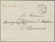 Br Frankreich - Vorphilatelie: 1861, PARIS (60) L, 9.NOV. 61, Along With Red Manuscript Type "President - 1792-1815: Départements Conquis