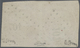 O Frankreich: 1850, Ceres 40 C. Orange, Horizontal Pair Tied By PC „1078”, Good Margins, Signed. Miche - Gebruikt