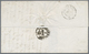 Br Frankreich: 1856/1861, "Empire Nd", Two Lettersheets From Paris: 10c. Orange Brown, Left Marginal Pa - Used Stamps