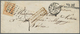 Br Frankreich: 1855/1856, Mail To Savoy (Kingdom Of Sardinia), Two Covers From Paris To Savoy Each Obli - Gebruikt