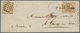 Br Frankreich: 1855/1856, Mail To Savoy (Kingdom Of Sardinia), Two Covers From Paris To Savoy Each Obli - Gebruikt