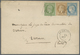 Br Frankreich: 1871, 5c. Green "Empire Dt", 10c. Bistre "laure" And 25c. Blue "Ceres", Attractive Three - Oblitérés