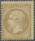 * Frankreich: 1862, 10c. Bistre, Fresh Colour, Mint O.g. With Hinge Remnants, Faults. Maury 21, 2.000, - Oblitérés