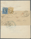 Br Frankreich: 1866, Empire Dt., 10c. Bistre And 20c. Blue, Correct 30c. Rate Clearly Oblit. By GC "846 - Oblitérés