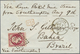 Br Frankreich: 1863: 80 Centes. Red From Paris Via Southampton Endoserd "Via Royal Britisch MAil Steame - Oblitérés