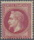 * Frankreich: 1862, 80 C. Carmine Rose Single Stamp, Unused Hinged With Original Gum. Michel 1.000,- € - Gebruikt