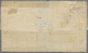 Br Frankreich: 1871, Bordeaux Issue, 20c. Blue, POSTAL FORGERY (FAUX DE MARSEILLE), Single Franking On - Oblitérés