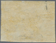 * Frankreich: 1871, Essay 20 C. Black, On Cream-colored Paper, In The Block Of Six, In Perfect Unused - Oblitérés