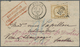 Br Frankreich: 1876, 15c. Bistre "large Cipher", Single Franking On Local Cover From Brulon, Clearly Ob - Gebruikt