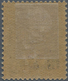 * Frankreich: 1919, 1/2 C. On 1 C. Greenish Black, GC Paper, Inverted Overprint, Unused, Signed. (Yver - Oblitérés