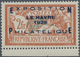 ** Frankreich: 1929, Le Havre Philatelic Exhibition 2 Fr. Very Well Centered, Mint Never Hinged, Outsta - Oblitérés