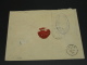 Iran 1899 Registered Stationery Cover To Malta Via Germany Fold *8665 - Iran