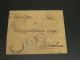 Iran 1917 Censored Incoming Cover From India Faulty *8275 - Iran