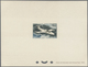 Frankreich: 1960, Air Mail Stamps, Epreuve De Luxe Set, Toning Stripes On Reverse. - Gebruikt