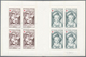 ** Frankreich - Markenheftchen: 1962, Red Cross Stamp Booklet With In Each Case Four Stamps In The Scar - Autres & Non Classés