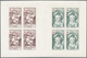 ** Frankreich - Markenheftchen: 1962, Red Cross Stamp Booklet With In Each Case Four Stamps In The Scar - Autres & Non Classés