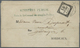 Br Frankreich - Portomarken: 1870 (ca.), Stampless Folded Wrapper 'Ministere Public' Used To Bordeaux W - 1859-1959 Brieven & Documenten