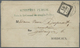 Br Frankreich - Portomarken: 1870 (ca.), Stampless Folded Wrapper 'Ministere Public' Used To Bordeaux W - 1859-1959 Lettres & Documents