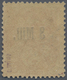 ** Französische Post In Ägypten - Alexandria: 1921, 3m. On 3c. Orange, Overprint On "PORT SAID", Fresh - Autres & Non Classés